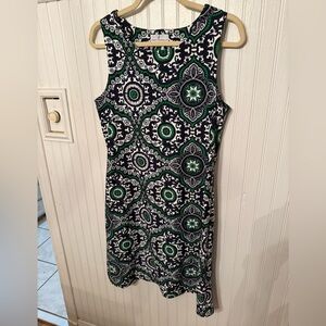 Jude Connally Large Sleeveless Patterned Dress